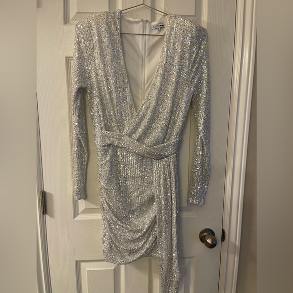 Sequin Mini Dress from Fashion Nova. - Picture 3 of 4